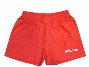 PANTALONCINO ADERENTE VOLLEY MIKASA DONNA ROSSO MOD. CUBA